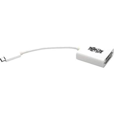 Imagem de Tripp Lite Conversor adaptador de vídeo USB C para DVI 1080p, M/F, compatível com Thunderbolt 3, USB-C, USB tipo C, USB tipo C 6" (U444-06N-DVI-AM)