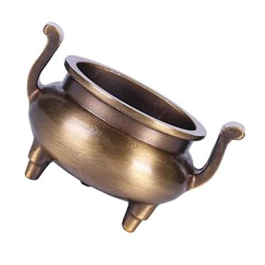 Imagem de Queimador de incenso, suporte de bastão de incenso, 1 peça de bandejas decorativas para queimador de incenso, cascata, castiçal, latão, vaso, cones, incensário, cone de incensário, ornamento exclusivo