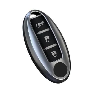 Imagem de Nissan Rogue XTrail Qashqai Juke Versa Chave Caso Capa Suporte Para Ch