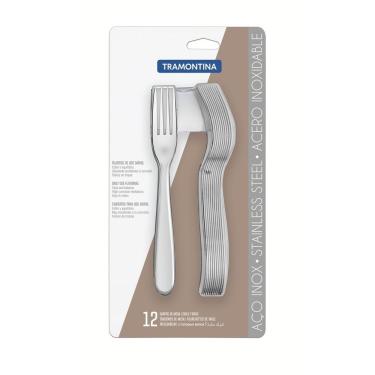 Imagem de Conjunto De Garfos De Mesa Angra Tramontina Aço Inox 12 Peças Tramontina