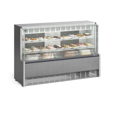 Imagem de Vitrine Refrigerada Gelopar Dupla Função 1,75 M Inox 220v Gpea-175r Ti