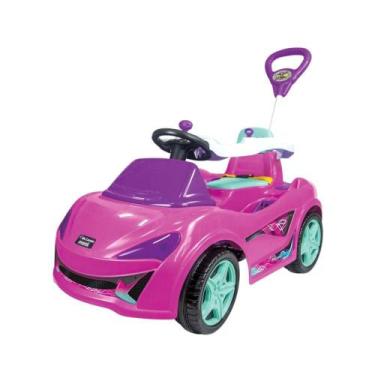 Imagem de Carrinho de Passeio Infantil MC Laram Rosa Alça Segurança - MARAL