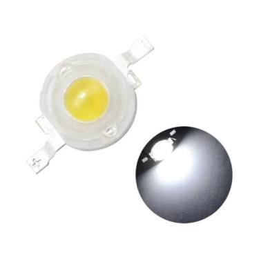 Imagem de Lâmpada De Chip LED De Alta Potência 10pcs 1W 110-120LM Branco Vermelh