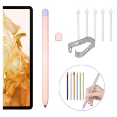 Imagem de Capa + Kit Pontas Para S-Pen Tab S8 Sm-X706N Sm-X706 - Tech King