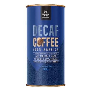 Imagem de Café Moido Descafeinado Members Mark Arábica 500 Gramas