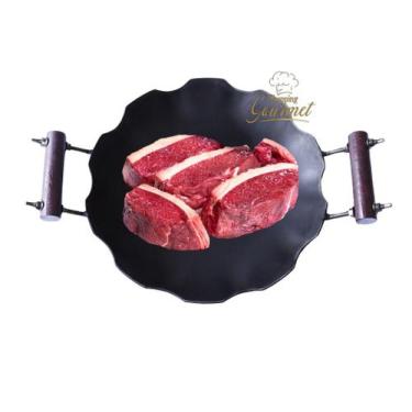 Imagem de Disco Chapa de Arado Aço 5mm Original Rústico Bifeira Reforçado com Al