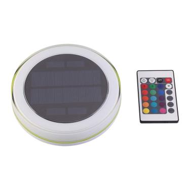 Imagem de Solar RGB Decoração Lâmpada LED Pond Piscina Fonte Flutuante Luz com Controle Remoto Deslumbrante Colorido Impermeável IP68 para Jardim Quintal Piscina Outdoor Decor