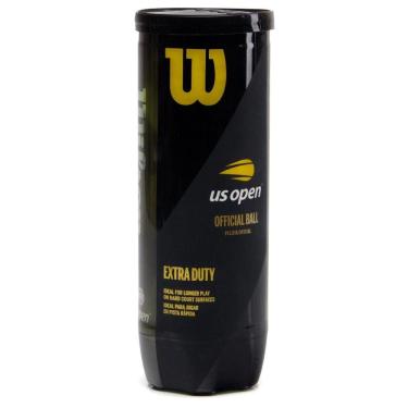 Imagem de Bola De Tênis Wilson Us Open Extra Duty Tubo Com 03 Bolas