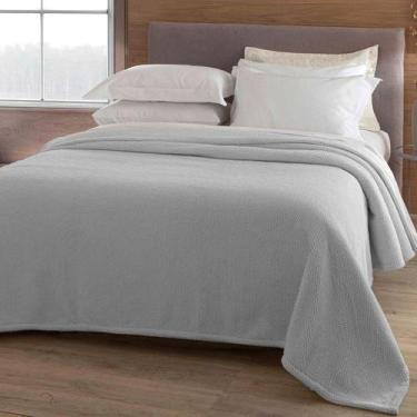 Imagem de Cobertor Dupla Face Dots 2,20x2,40m Niquel Toque Macio Jolitex