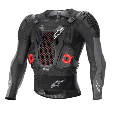 Imagem de Alpinestars 6506723-1036-L: Jaqueta de proteção Bionic Plus V2 preta/antracite/vermelha G