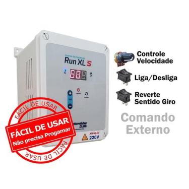 Imagem de Kit Inversor 2CV Comando Externo - Motoredutor Club
