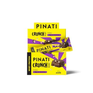 Imagem de PINATI Barra de proteina Crunch Whey Avelã - 12g de proteina - 12 unidades