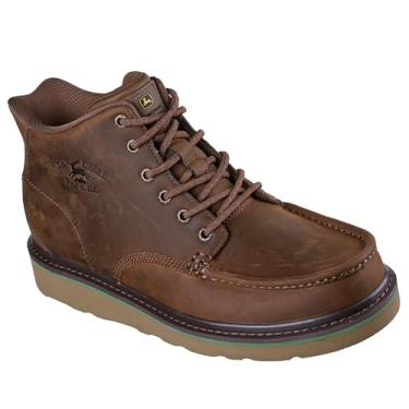 Imagem de Skechers Bota masculina John Deere Brockman 2.0 Moc Toe Hands Free Slip Ins Industrial, CDB, 40