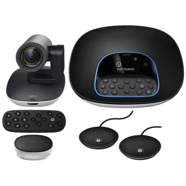 Imagem de Webcam com Expansao de Microfones Logitech Group 960-001060