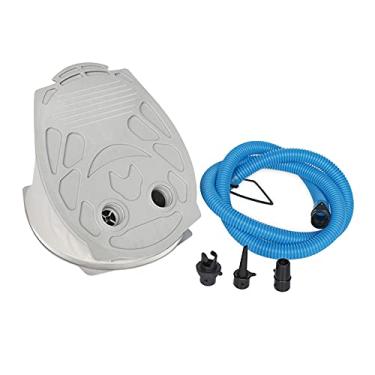 Imagem de Tachiuwa Bomba de ar para pés com bomba de ar de mangueira para nadar, balão inflável de piscina