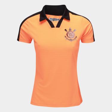 Imagem de Camisa Polo Corinthians Block Feminina-Feminino