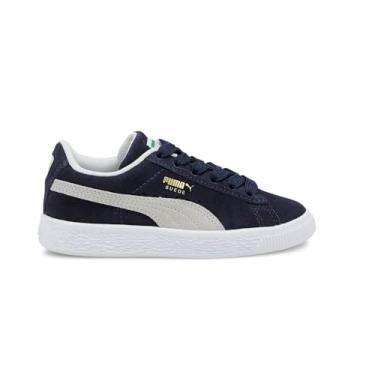 Imagem de PUMA Suede Classic XXI (Little Kid) Peacoat/Puma White 2.5 Little Kid M