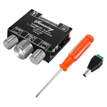 Imagem de Generic 2.1 CANAL SUBWOOFER AMP PLACA AMP SELO AMP com CONTROLE de APP CONTROM com CONTROL de VOLUME MINI Módulo de AMP estéreo para home theater