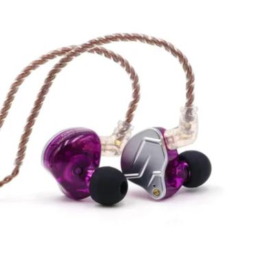 Imagem de Fone De Ouvido Kz Zsn Pro, Driver Dinâmico, Sem Mic, 24ohms, Roxo