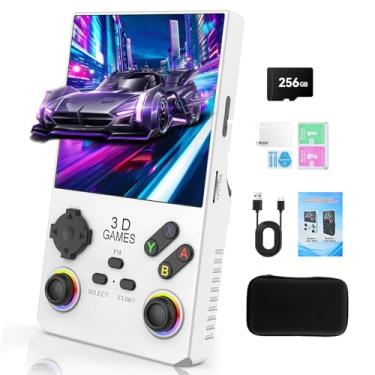 Imagem de GWALSNTH V40 MAX Retro Handheld Game Console, 40000 Games in 1 with 256G TF Card, Built-in 49+ Mainstream Emulators, 4.0 Inch 4K HD IPS Screen, 4000mAh Battery, Portable Pocket Video Game Console