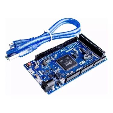 Imagem de Placa Due R3 Arm Cortex-M3 32-Bit + Cabo Usb Para Arduino