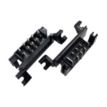 Imagem de Generic 2 peças carregadores conector terminal carregadores adaptador fácil instalação plug and play dcb115 bateria ferramenta elétrica para sala de