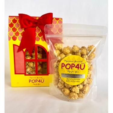 Imagem de Pipoca Gourmet POP4Ü Caramelo com Flor de Sal e Nozes 100 g — | Pipoca Presenteável | Premium | Crocante de Verdade | Experiência Única no Brasil.