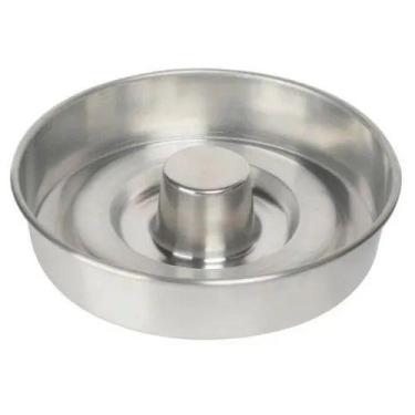 Imagem de Forma Suiça para bolo 22 cm - ALUMÍNIO VULCÃO
