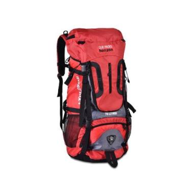 Imagem de Mochila Cargueira 55 Lts Trilha Reforçada Viagem Camping - Clio Style