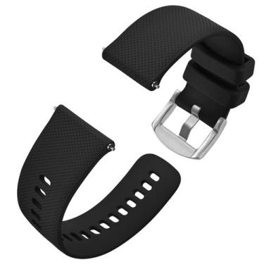 Imagem de Pulseira de relógio Anbeer Silicone de 20 mm com liberação rápida para