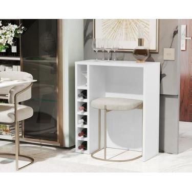 Imagem de Adega Planejada Carvalho 4008 Cor Branco Comprar Moveis Em - Comprar M