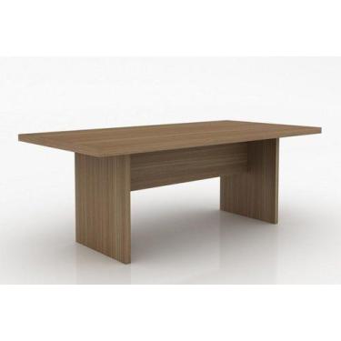 Imagem de Mesa de Reunião ME4119 Amêndoa - Tecno Mobili, Amêndoa