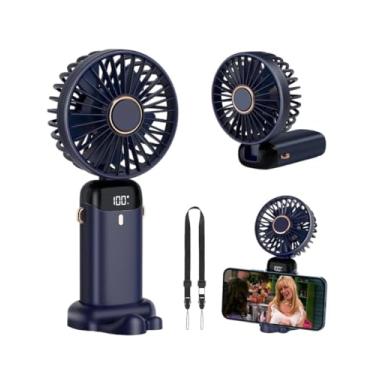 Imagem de Ventilador portátil mini portatil leque ventoinha usb ventilador para casa recarregável ventiladores ventilator condicionada de pescoço condicionador