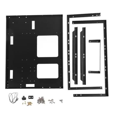 Imagem de ATX Open Chassis Case Rack Empilhável suporta x79 x99 canais duplos games PC Case Open Frame para Eatx MATX ITX placas -mãe