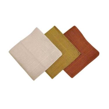 Imagem de Kit 3 Lenços Vitória Presidente - 100% Algodão - LENÇOS PRESIDENTE, Ma