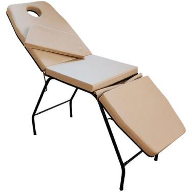 Imagem de Maca Estética Massagem 3 posições com Orifício para o Rosto For ty Sto