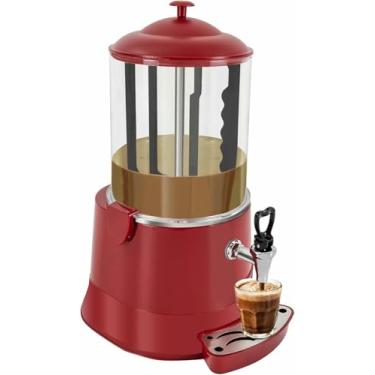 Imagem de Máquina De Chocolate Quente Comercial, Mais Quente De Bebida Quente, Máquina De Derretimento De Chocolates Elétricos E Dispensador, Caçadora De Chocolate Para Casa, Restaurante, Café