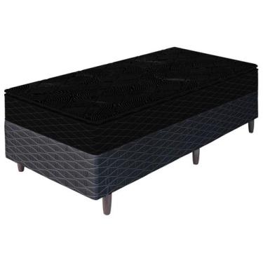Imagem de Cama Box (Box + Colchão) Solteiro Umaflex de Molas - 63cm de Altura Du
