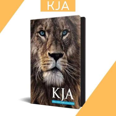 Imagem de Biblia Sagrada Kja Leão Adonai Capa Dura Ebenezer Versao