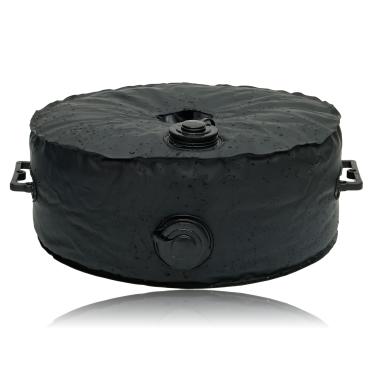 Imagem de Bolsa de peso base de guarda-chuva com alça, bolsa de água com peso de guarda-sol, base de guarda-chuva anti-derramamento, grande entrada de água, bolsa de peso de guarda-chuva para pátio ao ar livre
