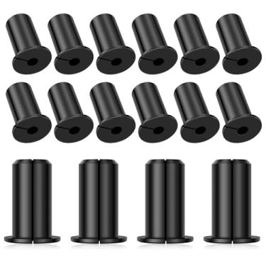 Imagem de 16 argolas de bucha de parede para Starlink, ilhós de parede para cabo de 3/4 polegadas, kit de roteamento de cabo de orifício de parede de 19 mm, acessórios de passagem de cabo de parede para