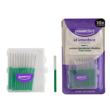 Imagem de Powerdent - Esc Dental Powerdent Interdental Fina 4Mm Verde