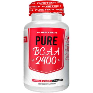 Imagem de Bcaa 2400 Pure Aminoacids com 120 cápsulas Puretech
