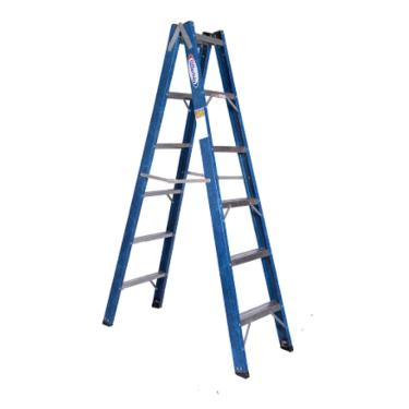 Imagem de Escada Tesoura dupla 1.8m Alumínio/Fibra TAFDP 6 WBertolo