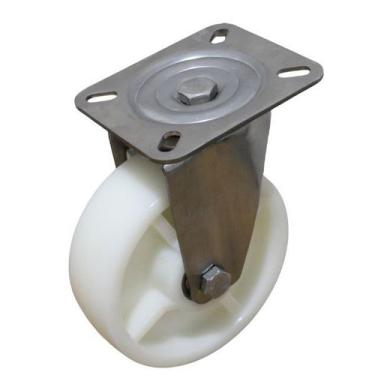 Imagem de Rodizio industrial aço Inox giratório 6x2 pol. placa sem freio GMPI.62