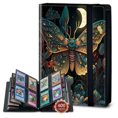 Imagem de Fichário de cartas colecionáveis Rossy 4 Pocket Card Binder 400 cartas