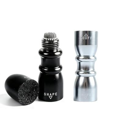 Imagem de VortecSys Ferramentas de ponta de taco de sinuca, modelador de ponta de taco de bilhar premium 3 em 1, acessórios compactos para piscina de bilhar e kit de reparo de ponta, presentes para maridos e