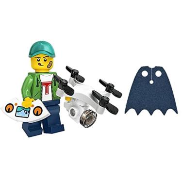 Imagem de LEGO Minifigures Série 20 - Drone Boy com Bônus Cabo Azul - 71027