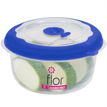 Imagem de Pote Redondo Cores Sortidas 1100ml - 704-5 - Sanremo Pote Redondo 1100ml 704-5 Sanremo