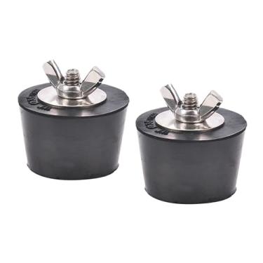 Imagem de Generic Plugue para skimmer de piscina, 2 peças, plugue universal para proteção contra congelamento, para pia de cozinha, bloqueia temporariamente a saída, 38mm